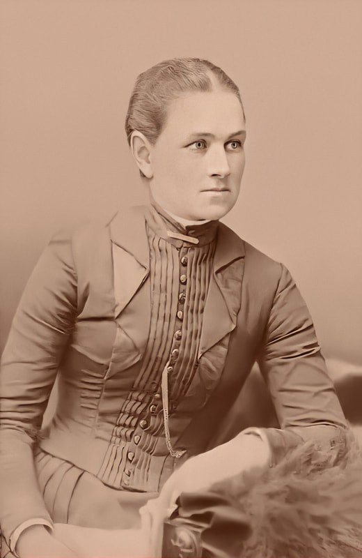 Emma Jane Campbell (nee McGregor) circa late 1880s